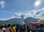 Bukit Sibea-bea Tawarkan Wisata Rohani Sekaligus Pemandangan Danau Toba