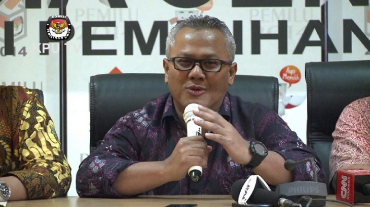 Ketua KPU Arief Budiman