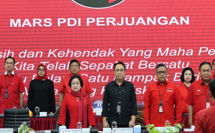 Menurut Sekjen PDIP Hasto Kristiyanto elektabilitas Bobby dan Gibran terus meningkat
