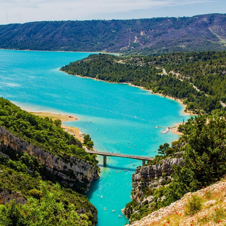 Lac de Sainte-Croix. (Foto: instagram.com/finnsaway)
