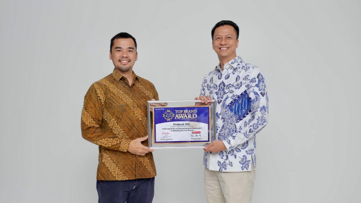 Federal Oil Kembali Sabet Top Brand Award di 2023
