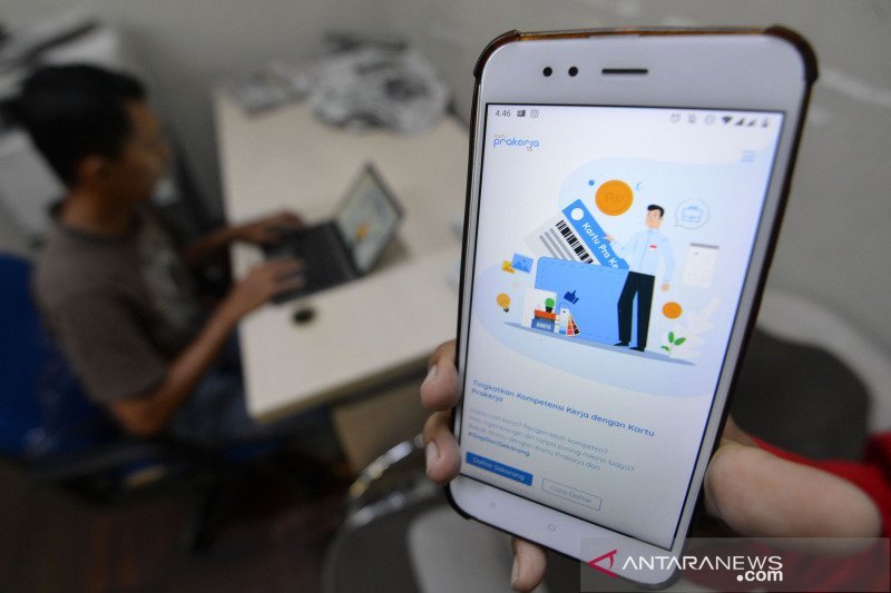 Penyaluran Insentif Kartu Prakerja Capai Rp4 Triliun
