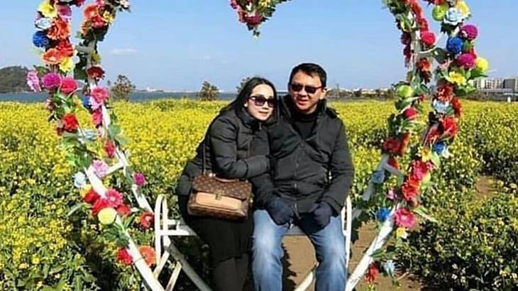 Spot Romantis Ahok dan Puput Rayakan Valentine Ternyata di Pulau Jeju 