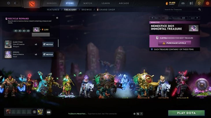 Valve Rilis Battle Pass Nemestice, Hadirkan Arcana Spectre