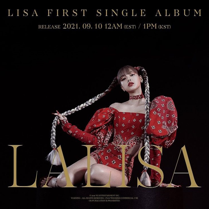 700 Ribu Pre-Order untuk Album Solo Lisa ‘BLACKPINK’