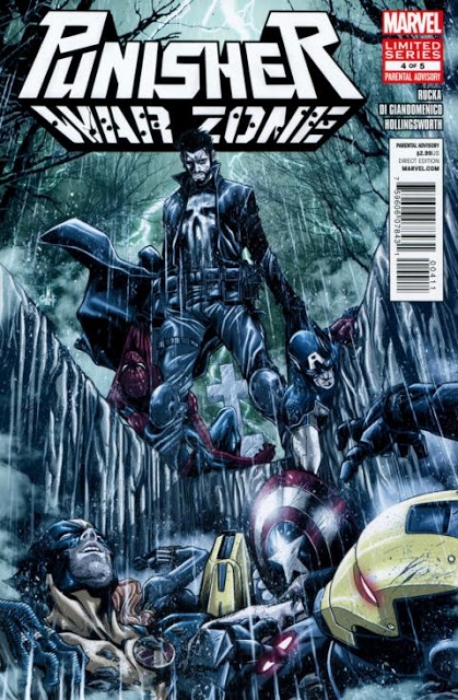 Ada dua komik yang menceritakan Punisher membunuh superhero (Foto: Penggemarvel.net)