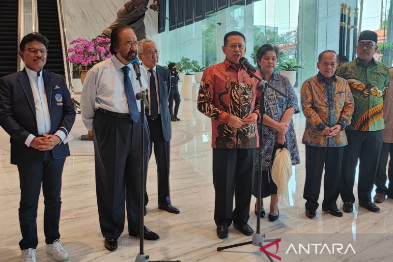 Surya Paloh Usul MPR Undang Capres Sampaikan Visi Misi