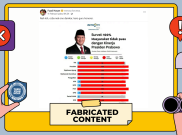 [HOAKS atau FAKTA]: Survei Metro TV Ungkap 100 Responden Tak Puas dengan Kinerja Presiden Prabowo
