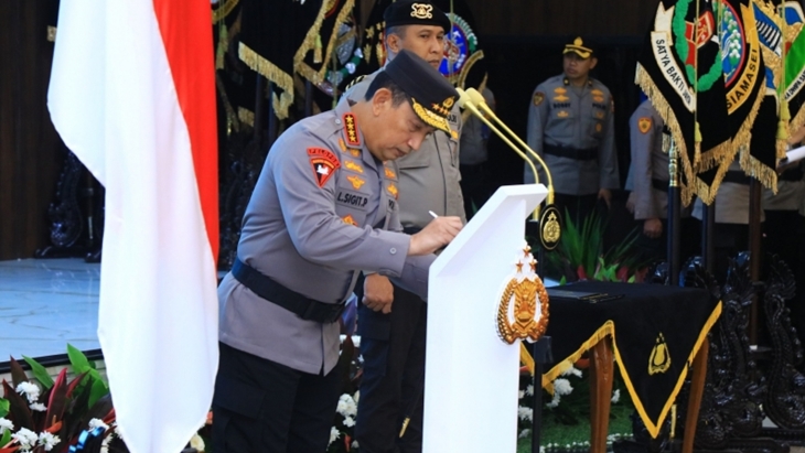 Dilantik Kapolri, Komjen Wahyu Widada Resmi Jabat Kabareskrim