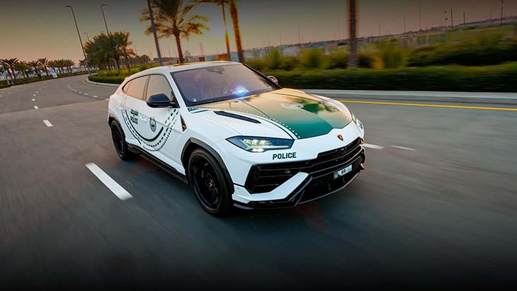 Kepolisian Dubai Andalkan Lamborghini Urus Performante sebagai Armada
