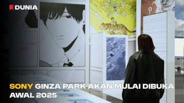 Sony Ginza Park akan Mulai Dibuka Awal 2025