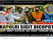 [HOAKS atau FAKTA]: Presiden Jokowi Pecat Kapolri Jenderal Listyo Sigit