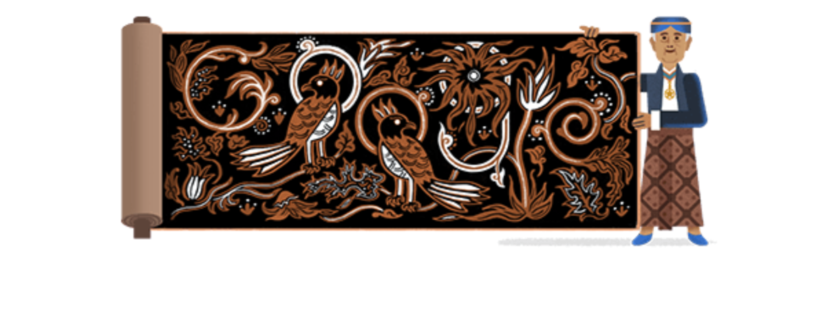 Mengenal Google Doodle Hari ini, Pelopor Batik Indonesia KRT Hardjonagoro