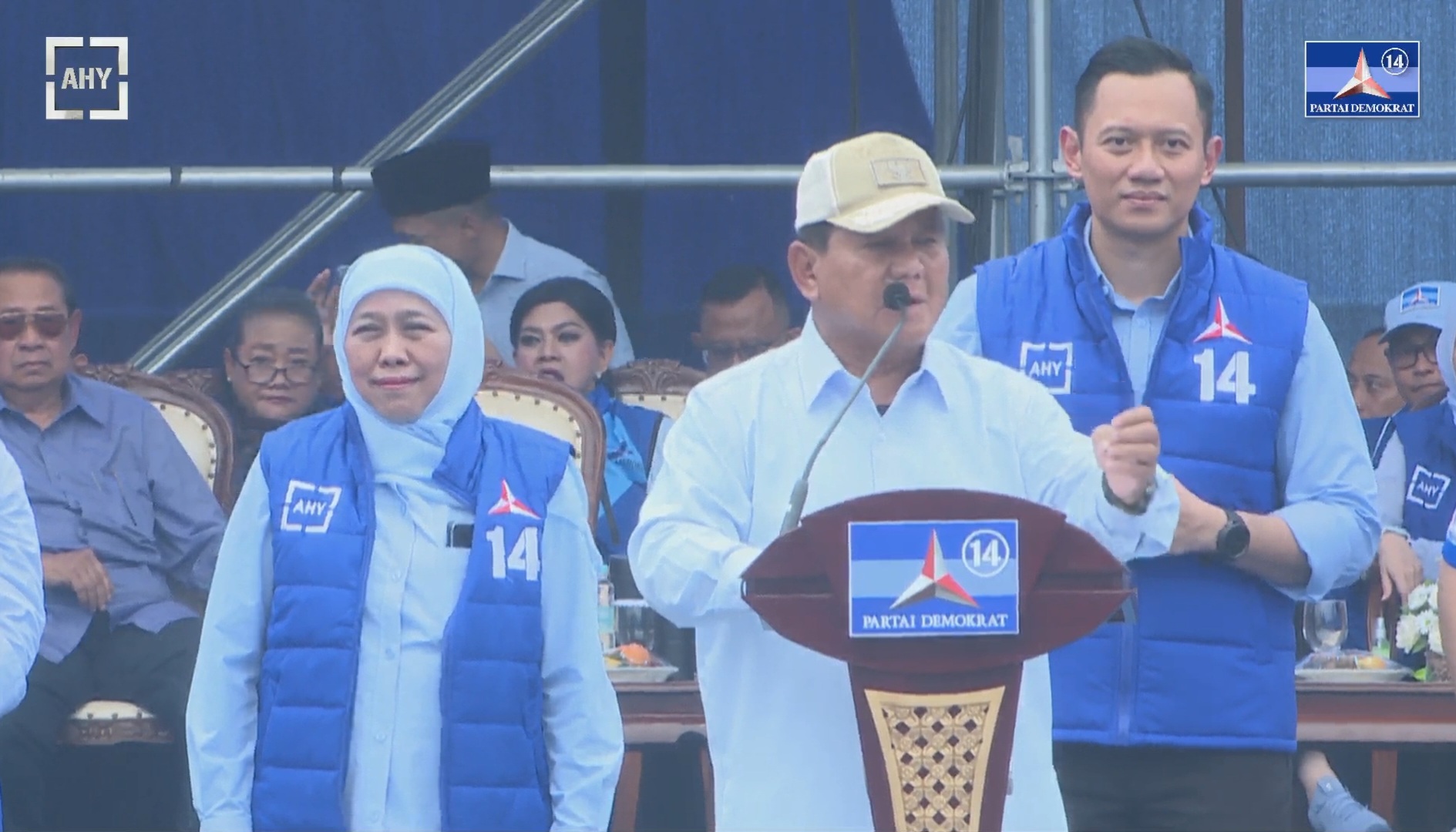 Prabowo Sebut Masih Ada yang Nyinyir hingga Adu Domba