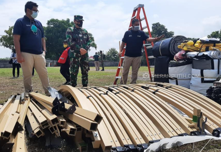 RS Darurat COVID-19 TNI AD Mulai Dibangun di Benteng Vastenburg Solo