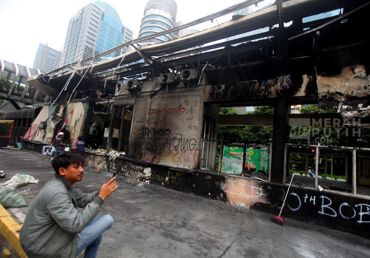 Puluhan Halte Transjakarta Dibakar Saat Demo Bakal Diperbaiki Mulai Awal September 2025
