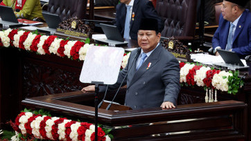 Pidato Kenegaraan Presiden Prabowo Subianto dalam Sidang Paripurna DPR Tentang RUU APBN 2026