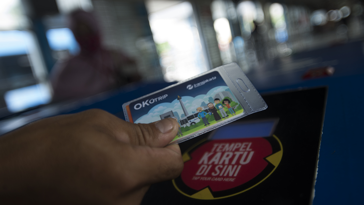 Uji Coba OK Otrip, Dishub Pasang Alat Tapping di 69 Angkot