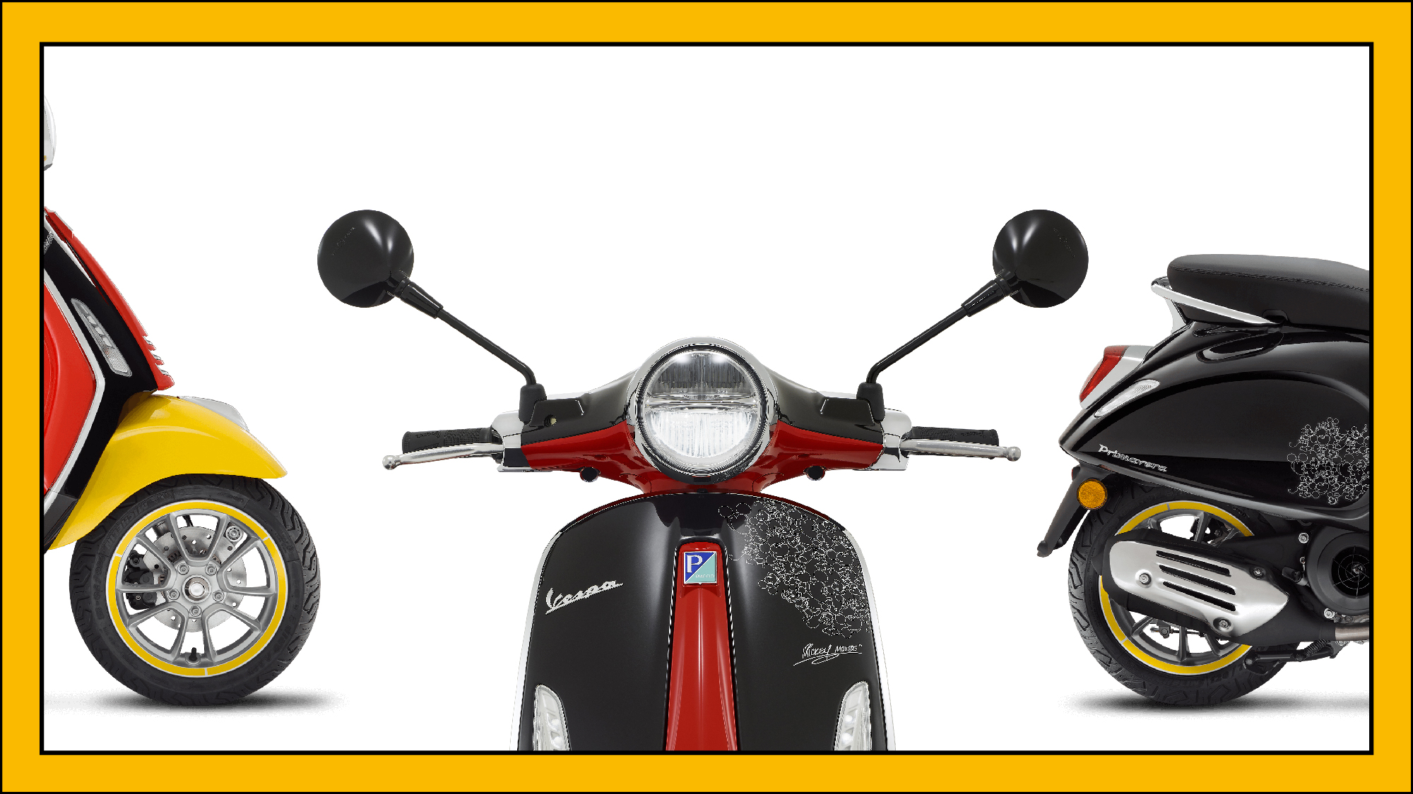 Piaggio Indonesia akan Hadirkan Vespa Edisi Mickey Mouse 