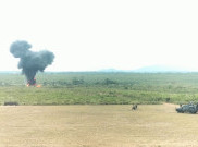 Aksi Drone Kamikaze dan Jet TNI AU Porak-porandakan Markas Musuh