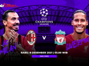 Prediksi AC Milan Vs Liverpool: Menang atau Tersingkir