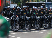 Patroli Gabungan TNI dan Polri Pasca Bentrok Angkot