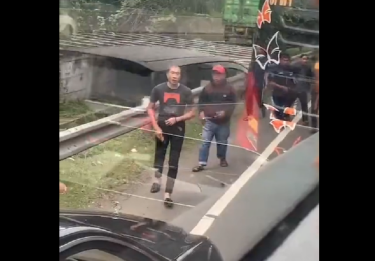 Polisi Pastikan Pengemudi Pelat RFS Todongkan Senpi di Tol Warga Sipil