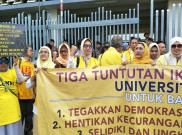  Teriak Kecurangan Pemilu 2019, Massa Alumni UI Bantah Suruhan Prabowo