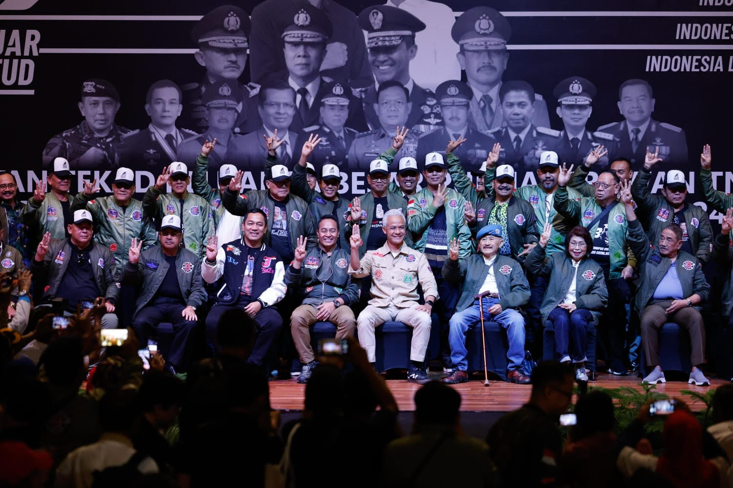 Puluhan Mantan Jenderal TNI-Polri Siap Beking Ganjar-Mahfud