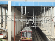Uji Coba Operasi KA Bandara Soekarno-Hatta Mundur
