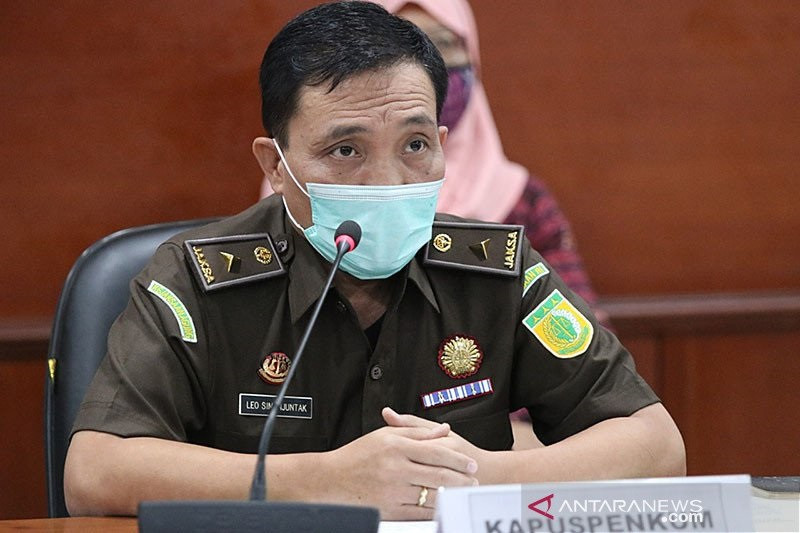 Kepala Pusat Penerangan Hukum Kejaksaan Agung Leonard Eben Ezer Simanjuntak. (ANTARA/HO-Humas Kejagung/aa.)