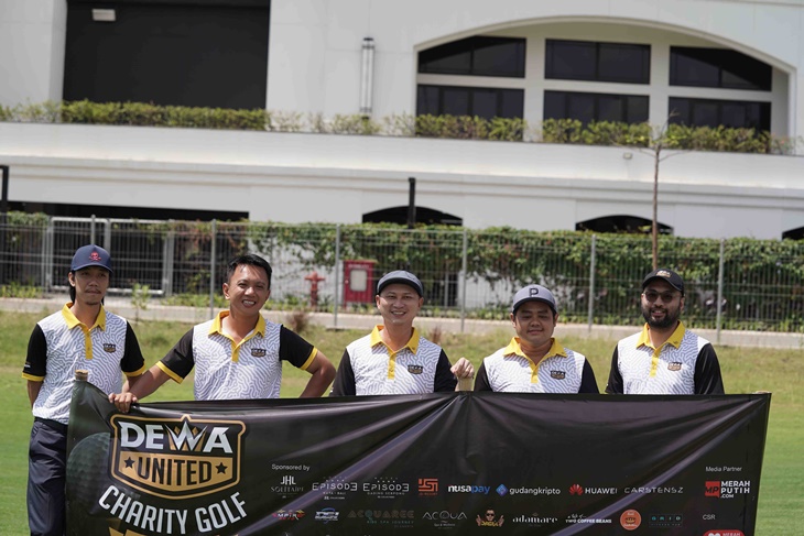 Dewa United Gelar Charity Golf Tournament