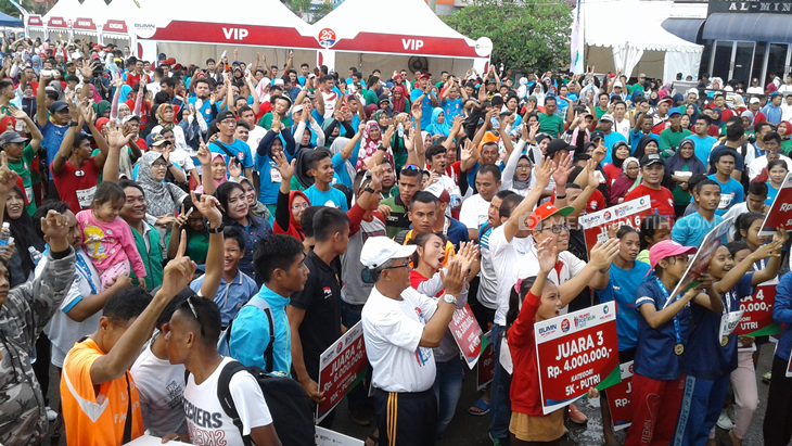 Port Run Peroleh Rekor MURI untuk Lomba Lari di Pelabuhan
