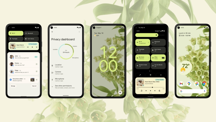 Tema Berdasarkan Wallpaper Tersedia di Android 12 Beta 2