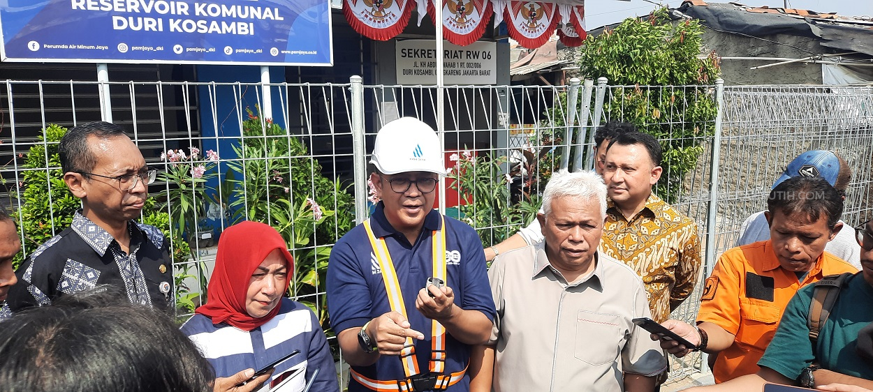 PAM Jaya Bangun Reservoir Komunal di Duri Kosambi