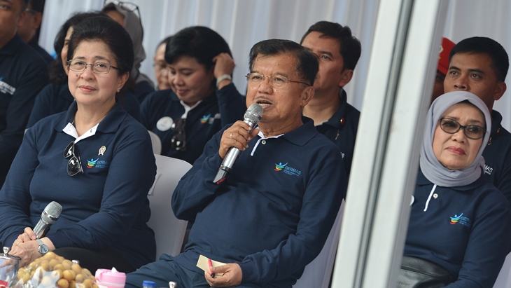 Wapres JK Resmikan Fasilitas Iradiator Gamma Merah Putih