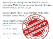 [HOAKS atau FAKTA]: Bom Polsek Astanaanyar Pengalihan Isu Penjualan Pulau