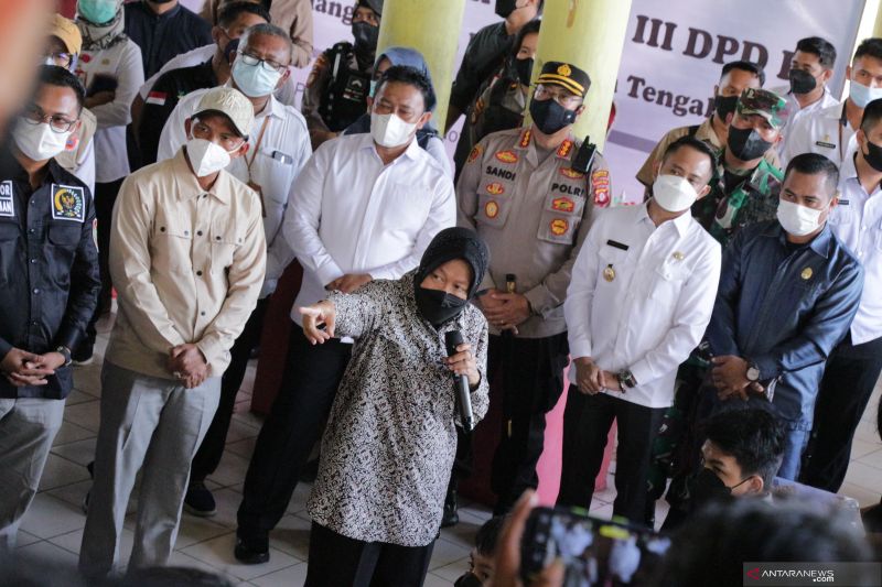Mensos Tri Rismaharini. (Foto: Antara)