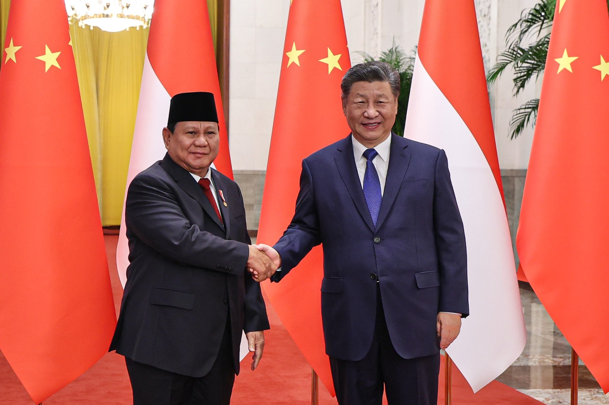 Prabowo Bertemu Xi Jinping, Tegaskan Komitmen Kerja Sama untuk Stabilitas Dunia