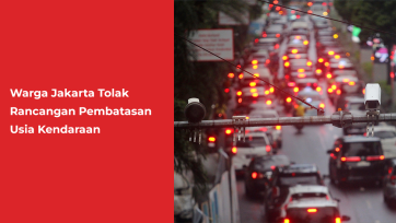 Warga Jakarta Tolak Rancangan Pembatasan Usia Kendaraan