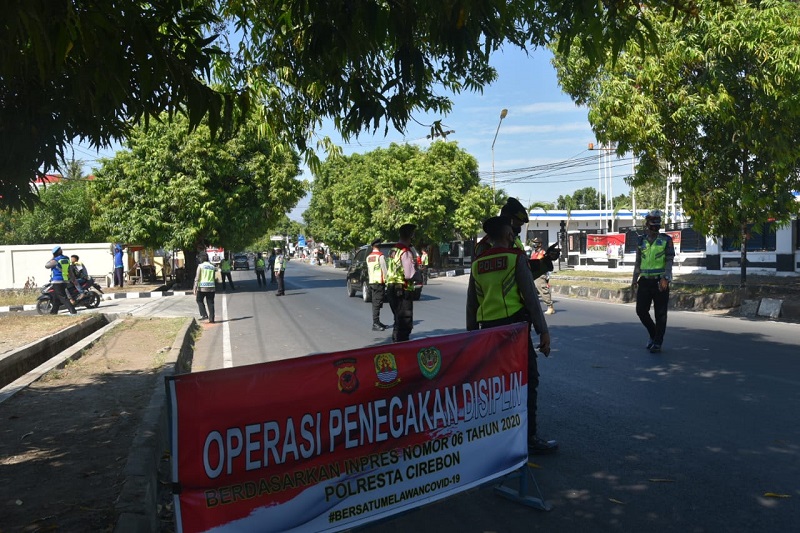 Operasi Yustisi Polres Cirebon