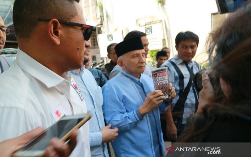 Kubu Amien Rais Mengelak Pernah Hasut Masyarakat Ikut 'People Power'