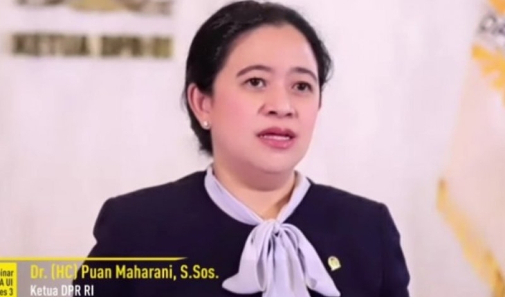 Ketua Dewan Perwakilan Rakyat Republik Indonesia (DPR RI) Dr. (H.C.) Puan Maharani. ANTARA/HO-Humas UI