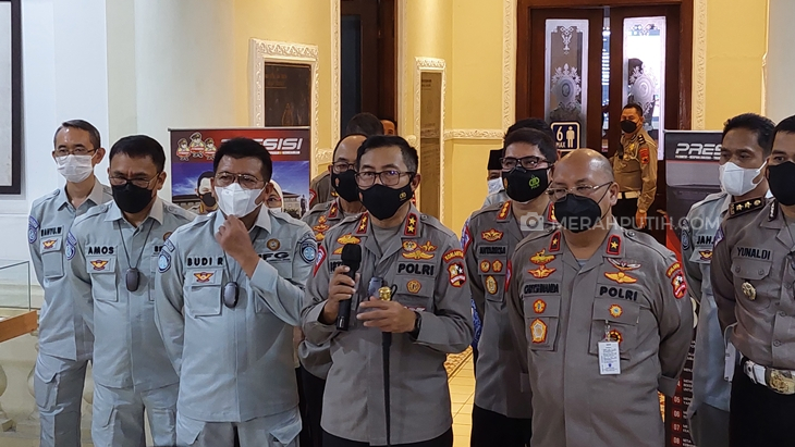 Sekat Perbatasan Zona Merah COVID-19, Korlantas Dirikan Ratusan Check Point