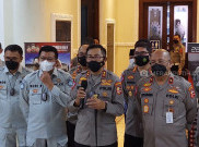 Sekat Perbatasan Zona Merah COVID-19, Korlantas Dirikan Ratusan Check Point