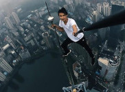 Wu Yongning, Stunt Amatir Terjatuh dari Gedung 62 Tingkat