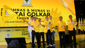 Munas XI Golkar Tetapkan Bahlil Lahadalia Jadi Ketum Golkar 2024-2029