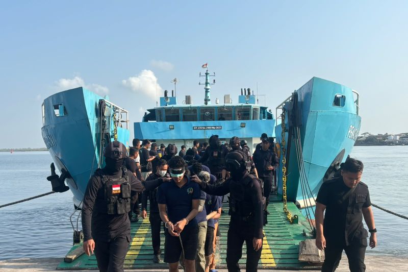 Ribuan Narapidana Dari Berbagai Wilayah Dipindah ke Penjara Super Ketat Nusakambangan