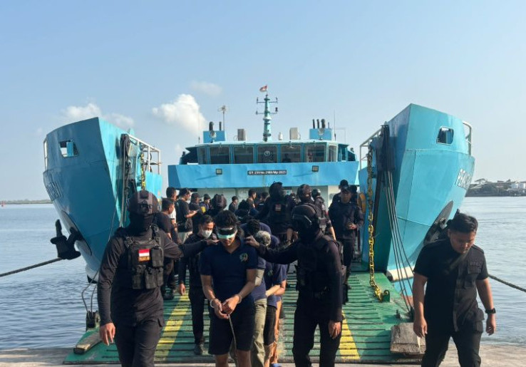 Ribuan Narapidana Dari Berbagai Wilayah Dipindah ke Penjara Super Ketat Nusakambangan