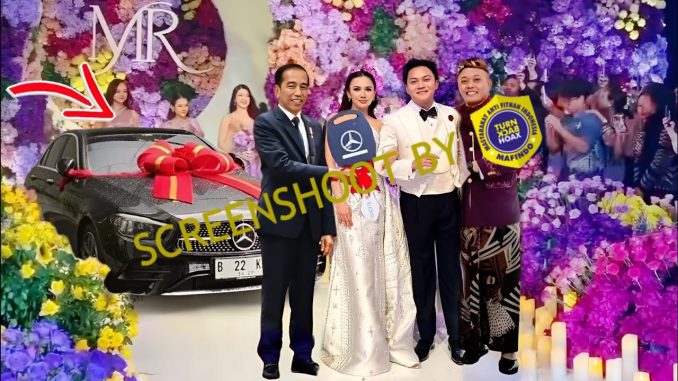 [HOAKS atau FAKTA]: Presiden Jokowi Berikan Mobil ke Rizky-Mahalini